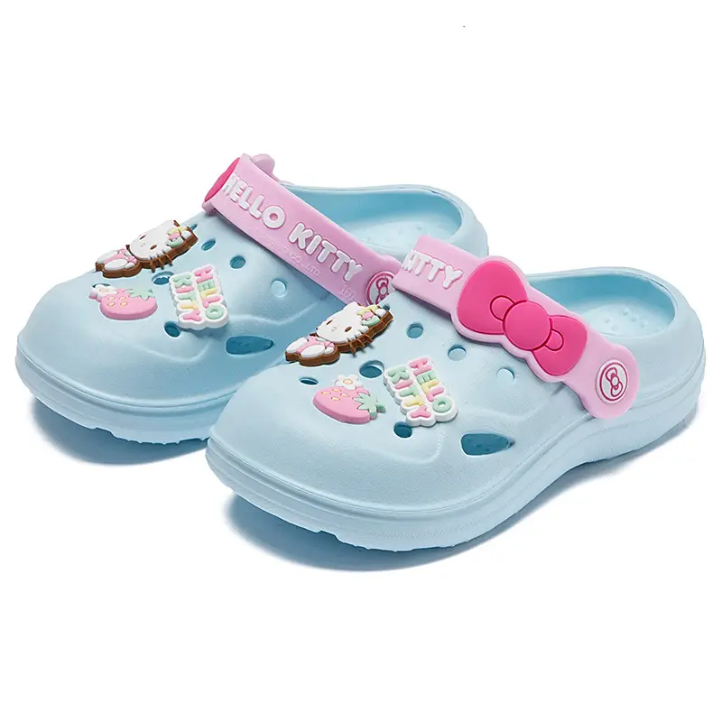 Sanrio Kids Blue Hole Sandals Summer Non-Slip