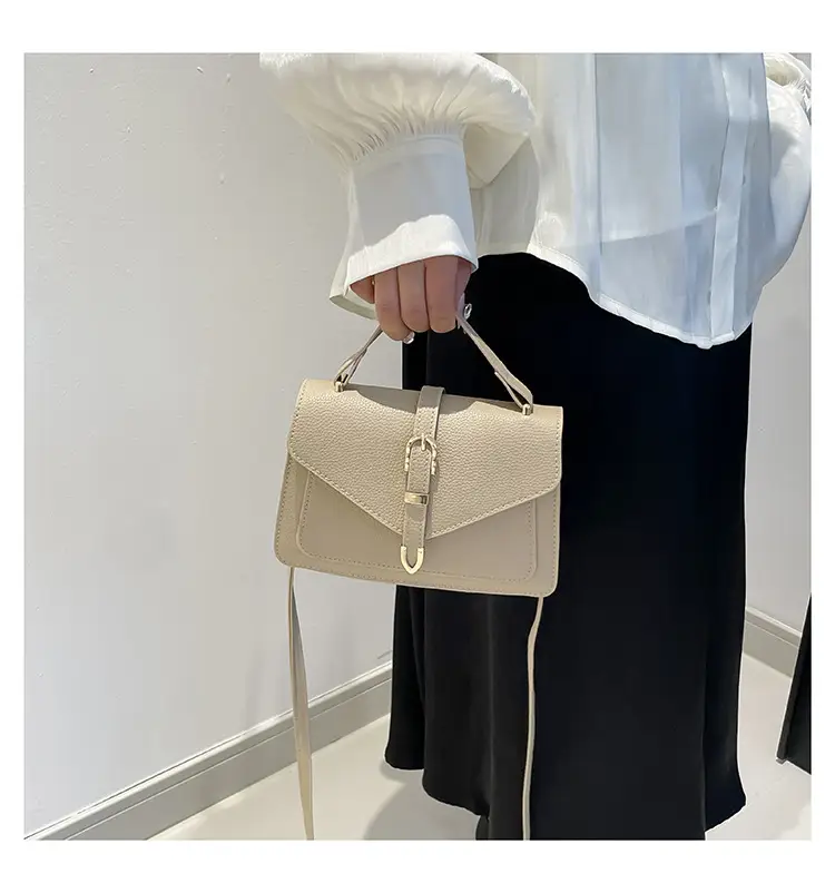 Red Leather One-Shoulder Crossbody Bag for Women — feature 10
