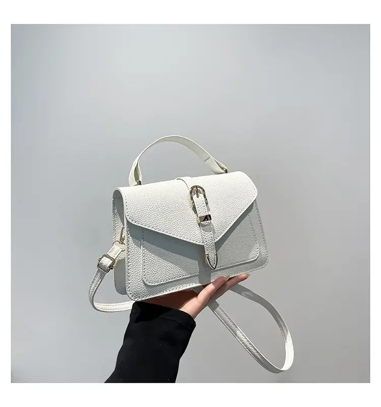 Red Leather One-Shoulder Crossbody Bag for Women — feature 25