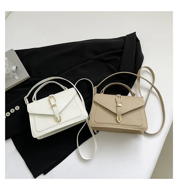 Red Leather One-Shoulder Crossbody Bag for Women — feature 30