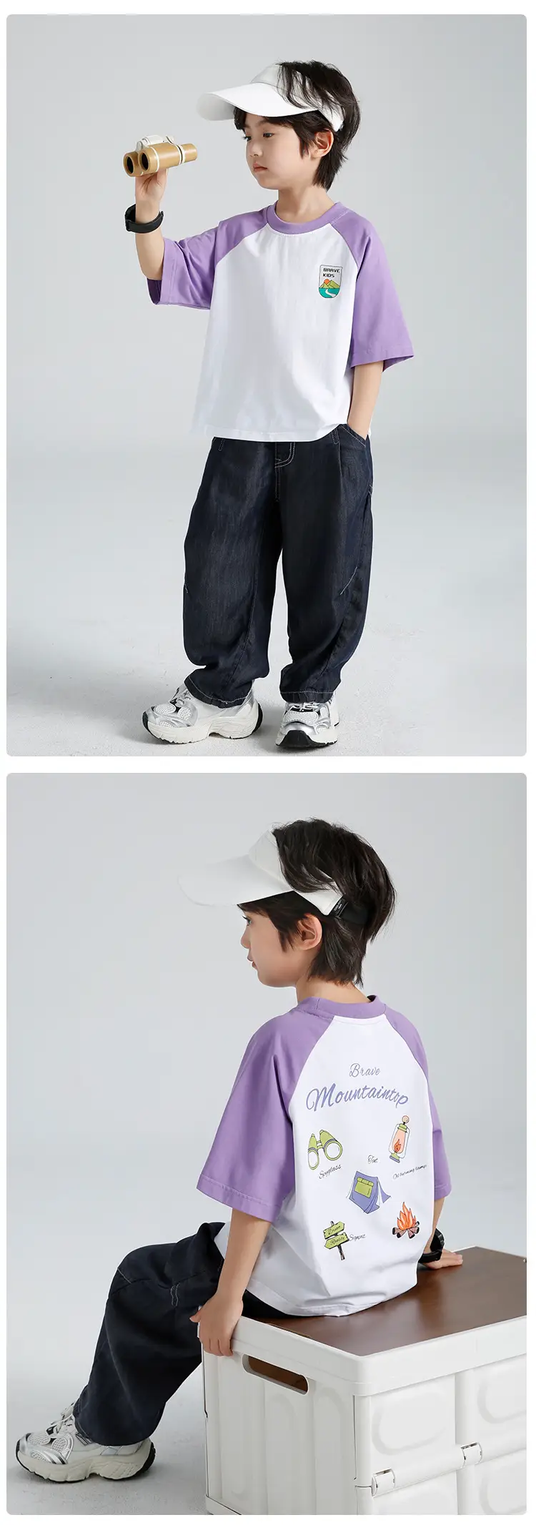 Boys Ice Silk Playful Print T-Shirt 2026 — feature 12