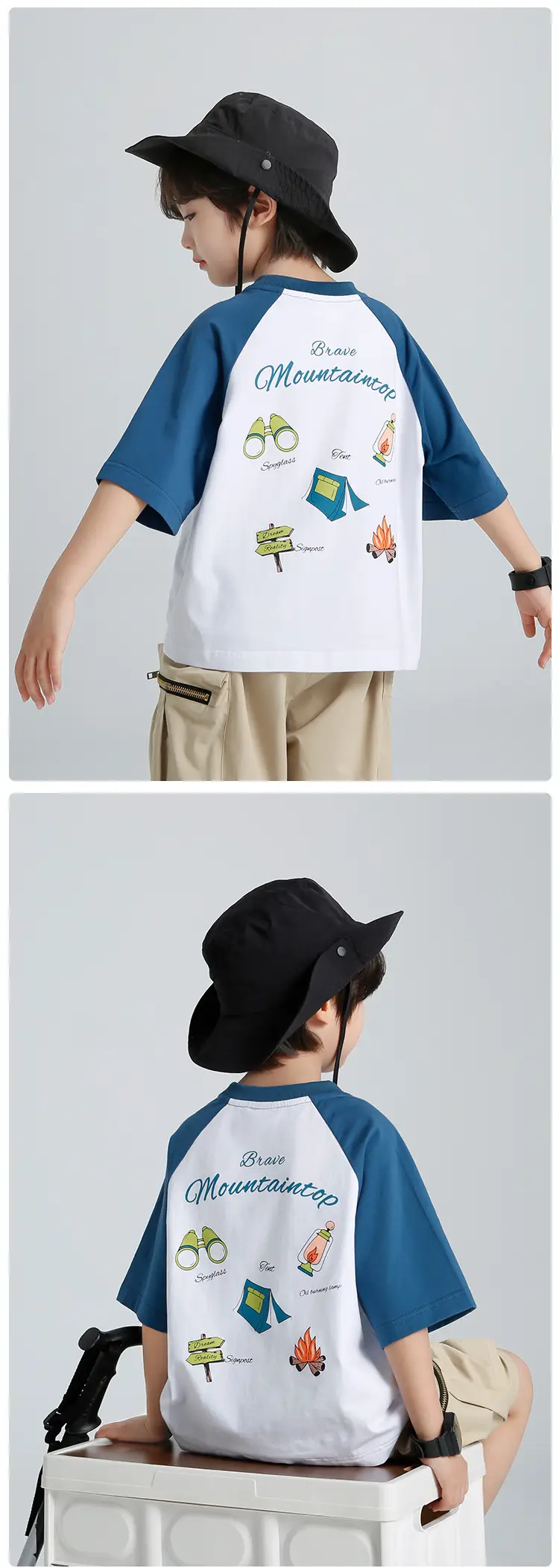 Boys Ice Silk Playful Print T-Shirt 2026 — feature 17