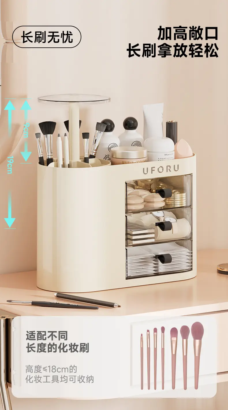 Multifunctional Makeup Brush & Storage Box — feature 10
