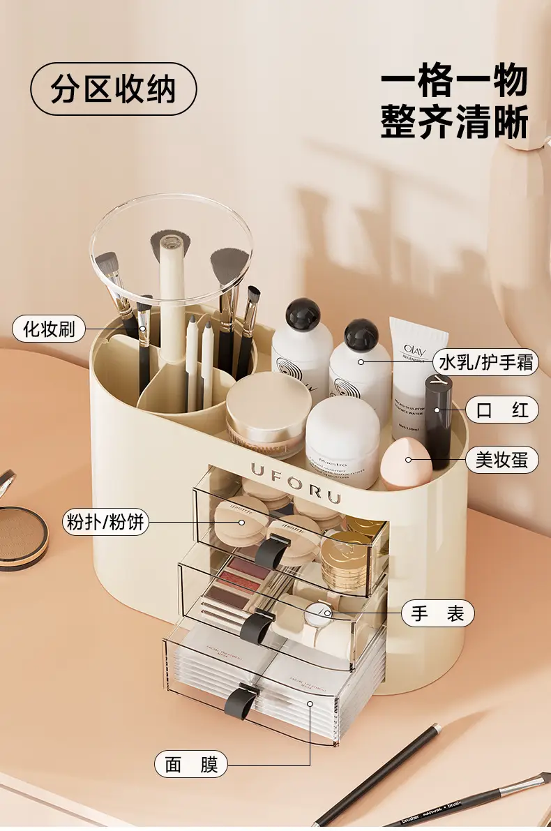 Multifunctional Makeup Brush & Storage Box — feature 13
