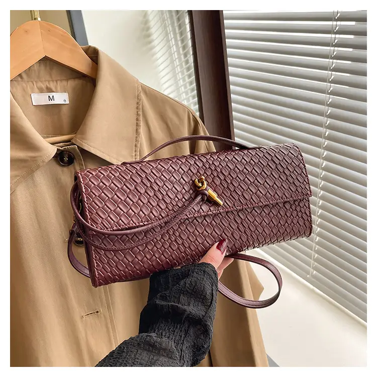2025 White Textured Crossbody Bag for Women - Image 2
