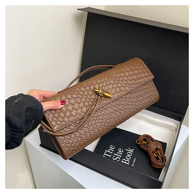2025 White Textured Crossbody Bag for Women - Image 5