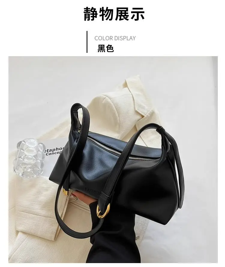 Women's Brown Leather Crossbody Bag with Gold Ring — feature 23