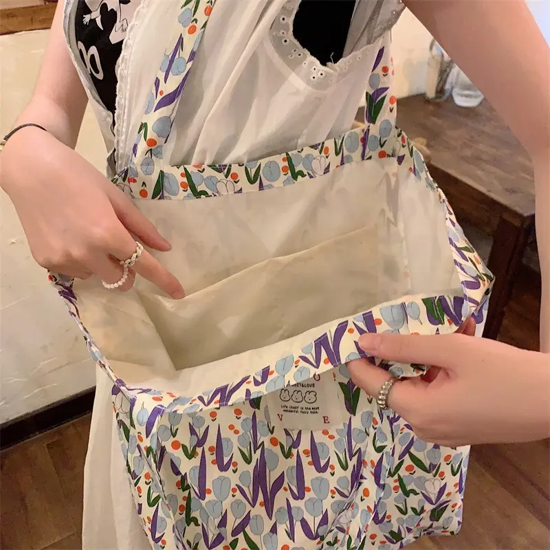 New Spring Floral Shoulder Bag for Students — feature 11