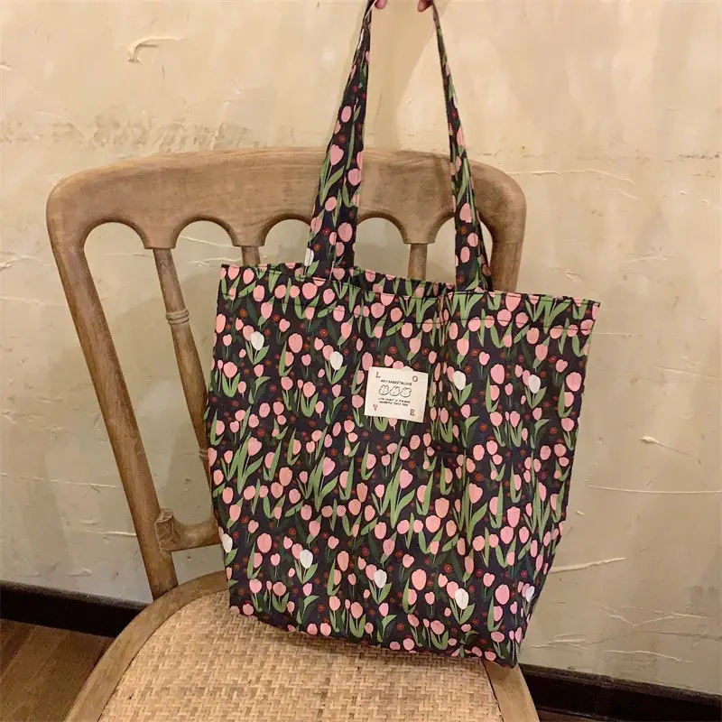 New Spring Floral Shoulder Bag for Students — feature 14