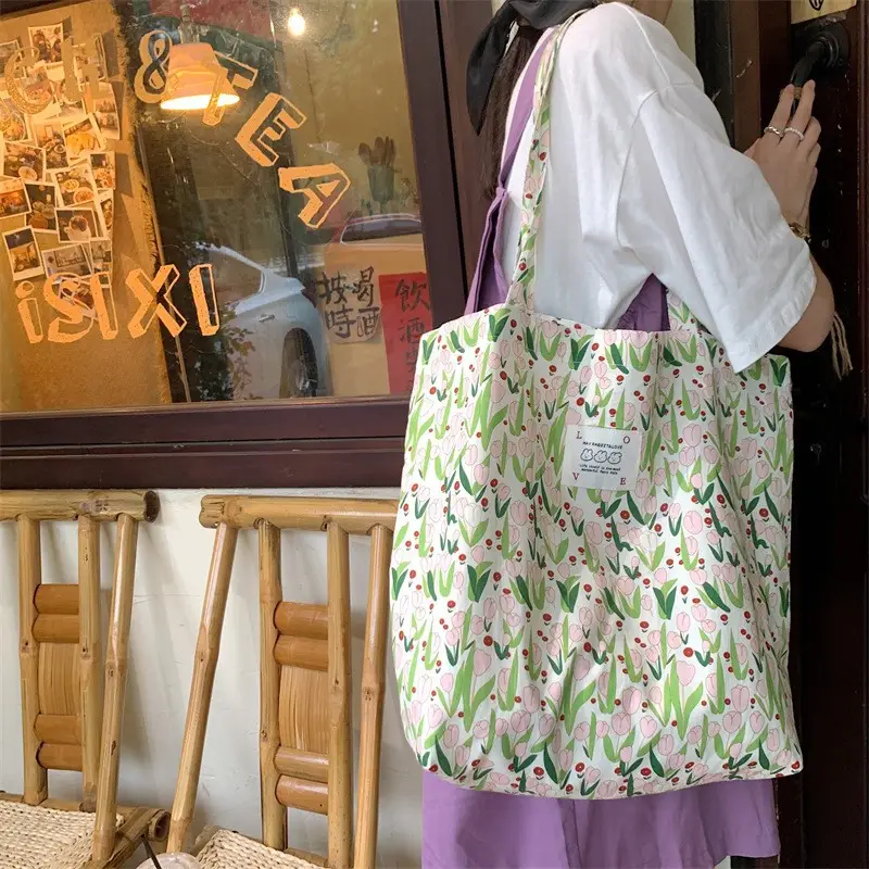New Spring Floral Shoulder Bag for Students — feature 2