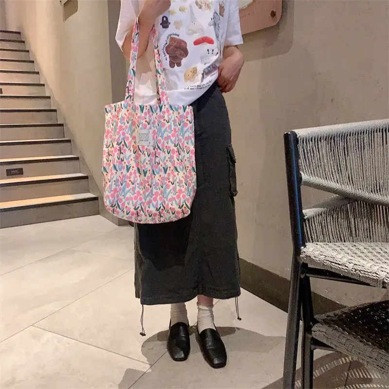 New Spring Floral Shoulder Bag for Students — feature 22