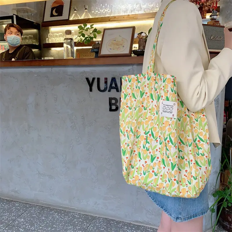 New Spring Floral Shoulder Bag for Students - Image 2