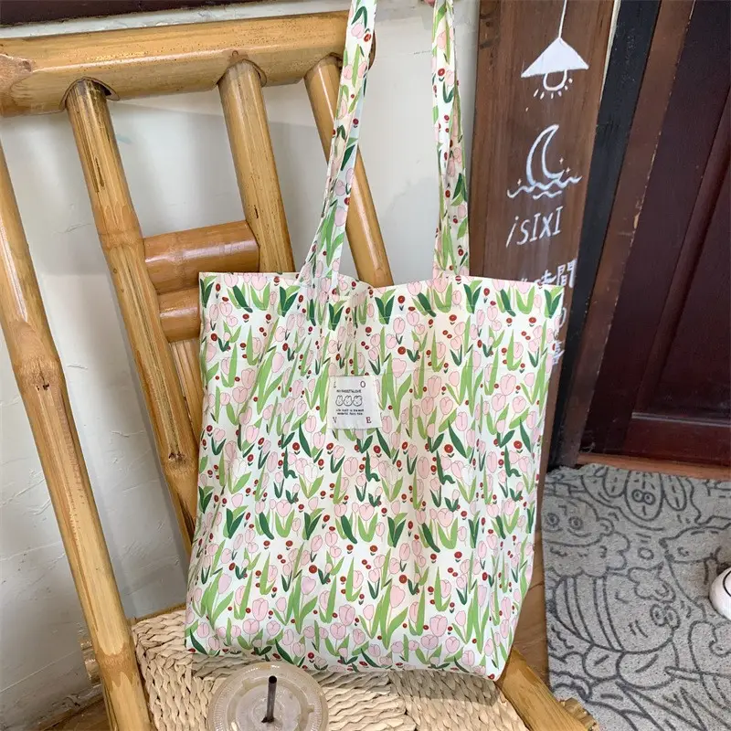 New Spring Floral Shoulder Bag for Students - Image 3