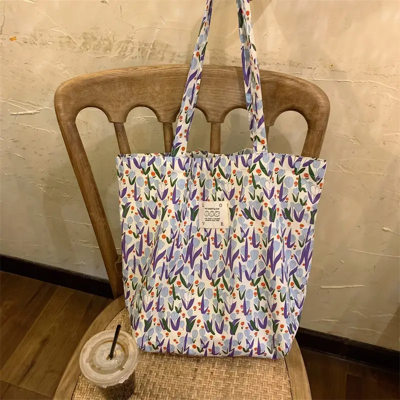 New Spring Floral Shoulder Bag for Students - Image 5
