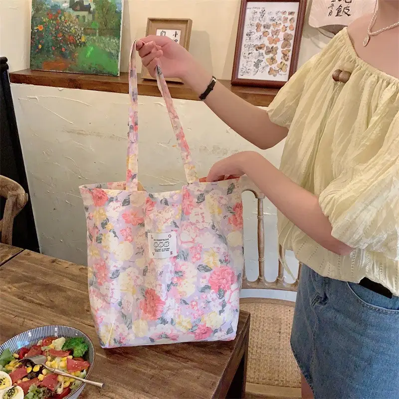 New Spring Floral Shoulder Bag for Students - Image 6