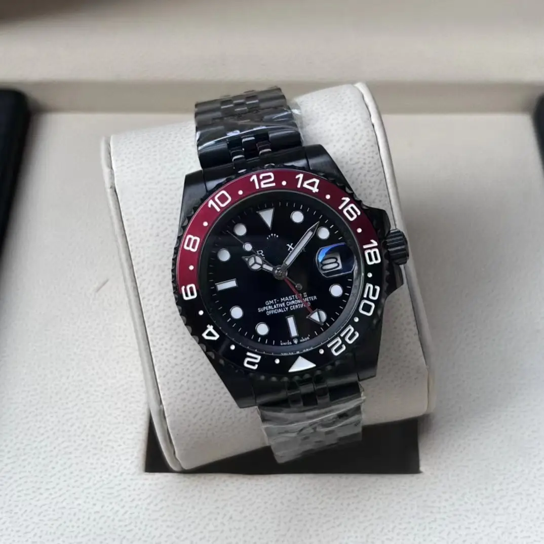 Foreign Trade Laojia Same Model Submariner Solid Steel Strap Luminous Waterproof Large Dial Quartz Movement Guangzhou Watch — feature 13