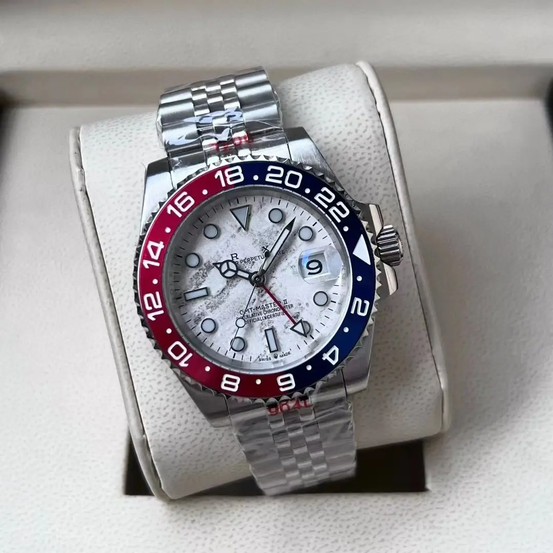 Foreign Trade Laojia Same Model Submariner Solid Steel Strap Luminous Waterproof Large Dial Quartz Movement Guangzhou Watch — feature 8