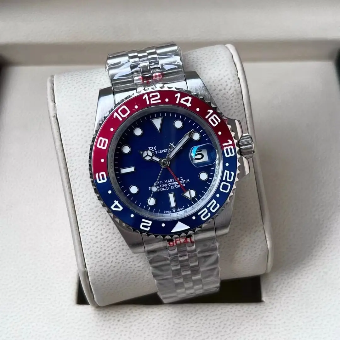 Foreign Trade Laojia Same Model Submariner Solid Steel Strap Luminous Waterproof Large Dial Quartz Movement Guangzhou Watch