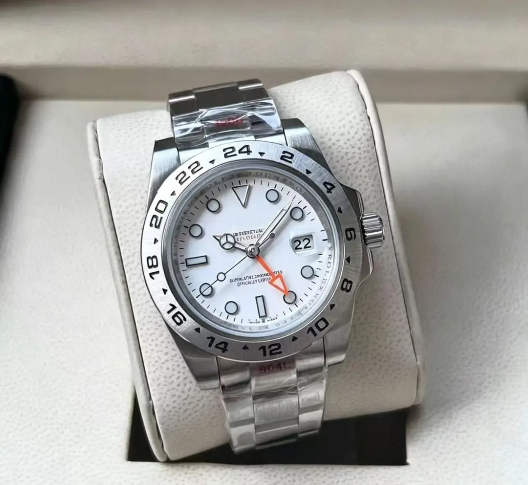 Foreign Trade Laojia Same Model Submariner Solid Steel Strap Luminous Waterproof Large Dial Quartz Movement Guangzhou Watch