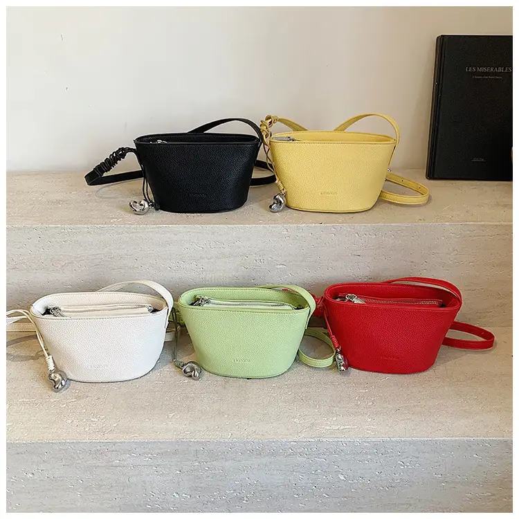 Red Korean Style Shoulder Crossbody Bag for Women — feature 1