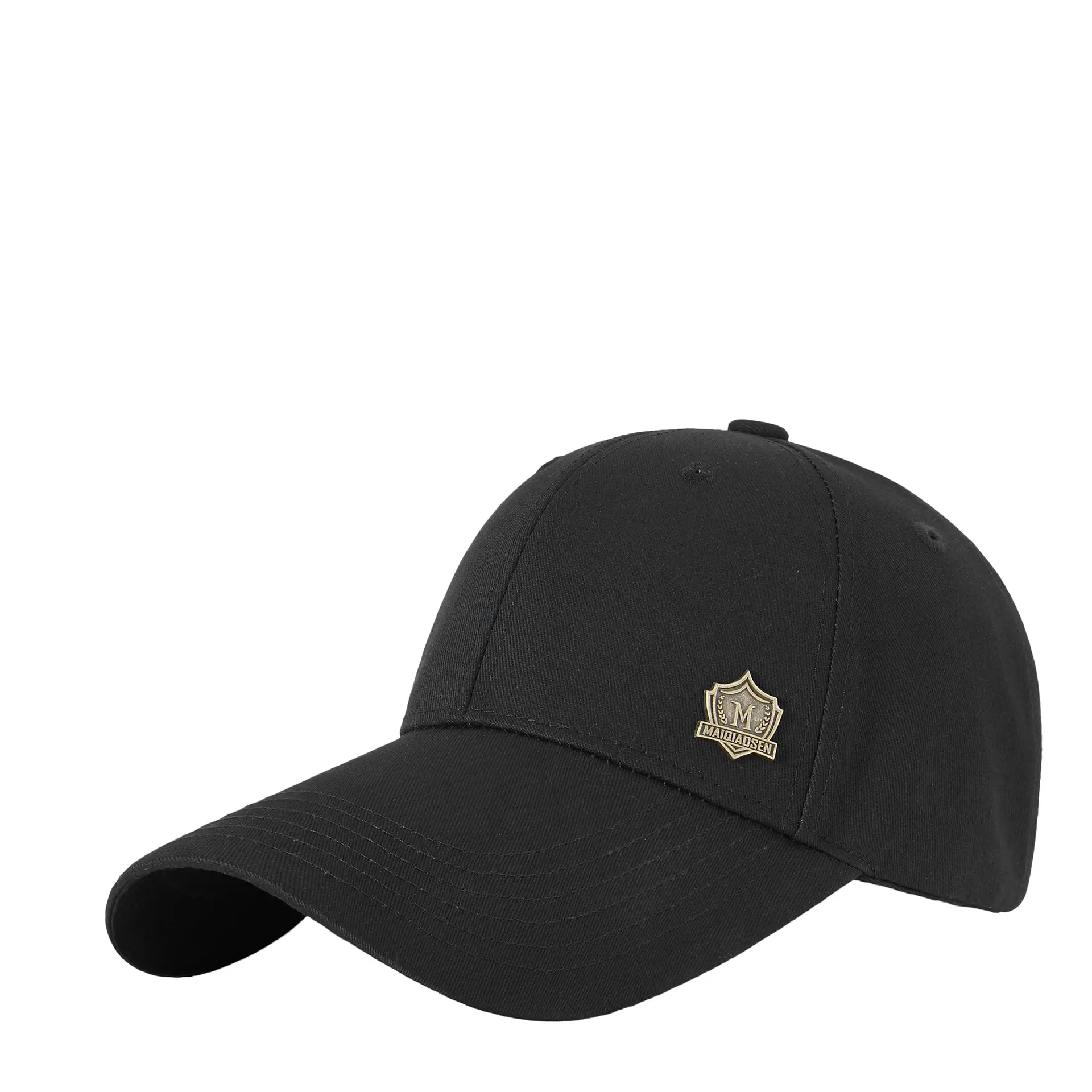 Men's Olive Green Baseball Cap with Badge Embroidery 11cm - Image 20