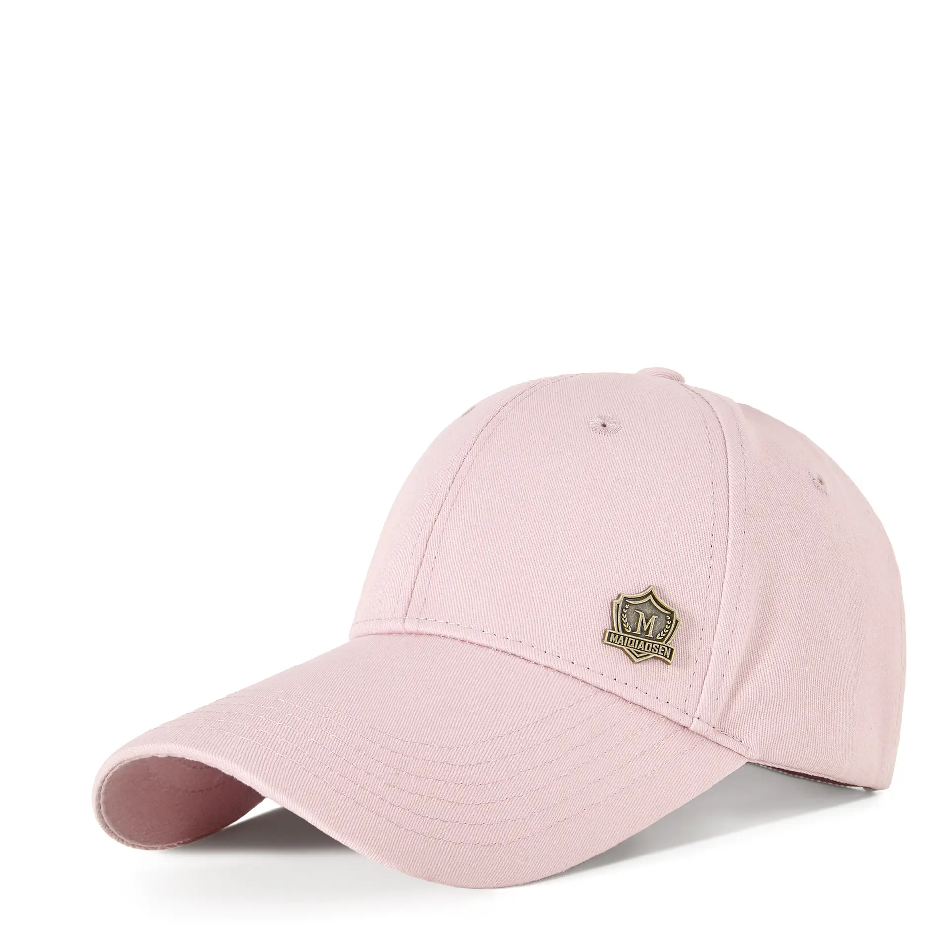 Men's Olive Green Baseball Cap with Badge Embroidery 11cm - Image 12