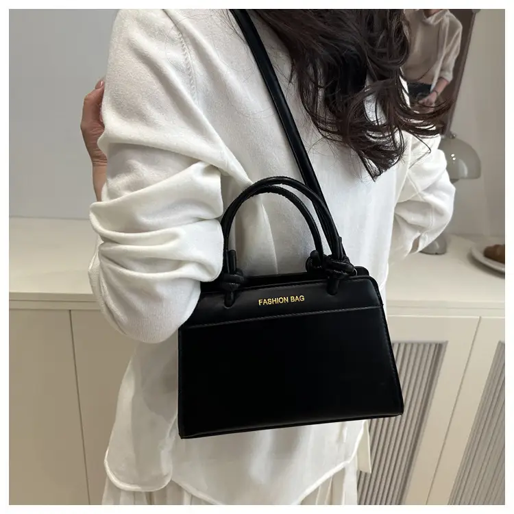 Retro Textured Handbag Women Brown Beige Large Capacity — feature 16