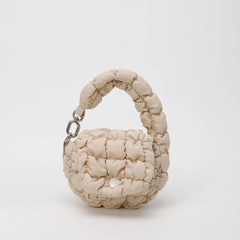 Leopard Print Braided Handle Shoulder Messenger Bag - Image 3