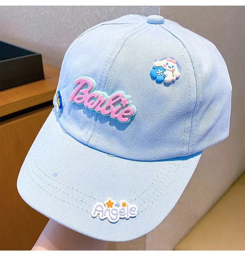 Girls Pink Sanrio Cap Sun Hat Large Bristle — feature 6