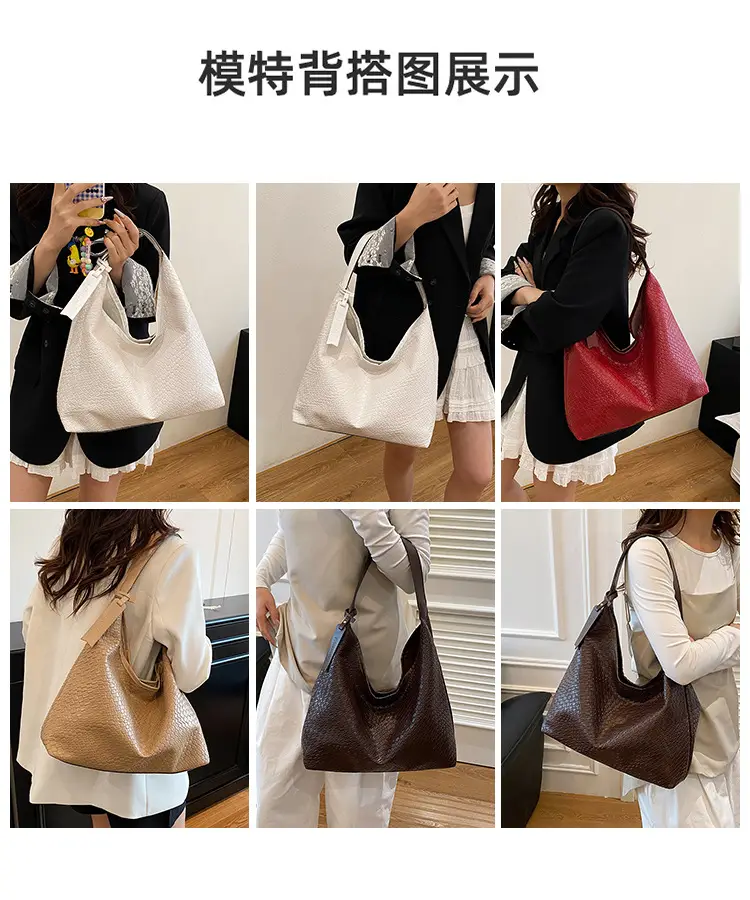 Women's Retro Style Shoulder Bag Tan 2025 — feature 3