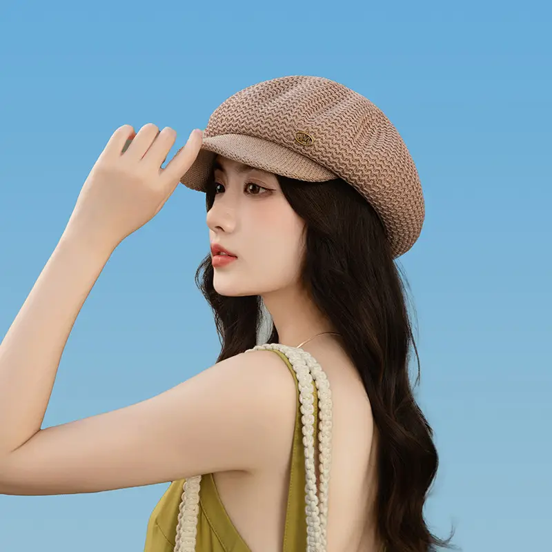 Women's Knitted Beanie Cap Summer Wear - Image 10