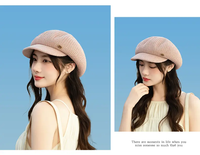 Women's Knitted Beanie Cap Summer Wear — feature 11