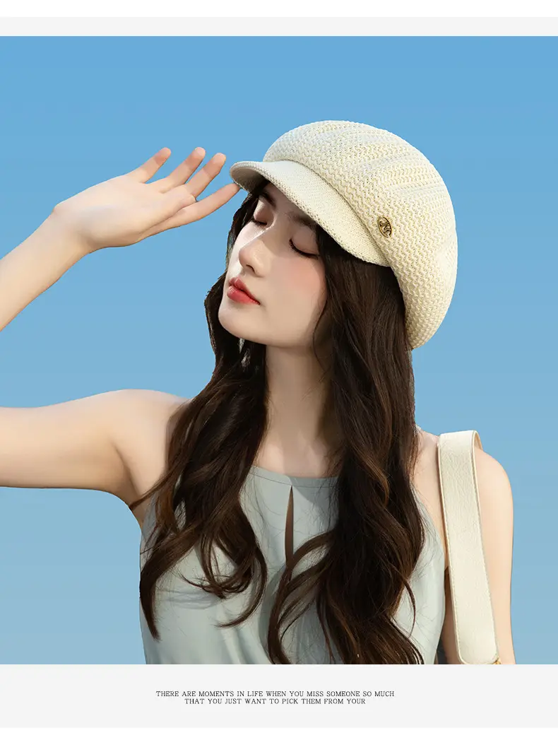 Women's Knitted Beanie Cap Summer Wear — feature 12