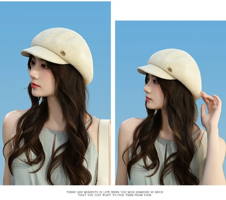 Women's Knitted Beanie Cap Summer Wear — feature 14