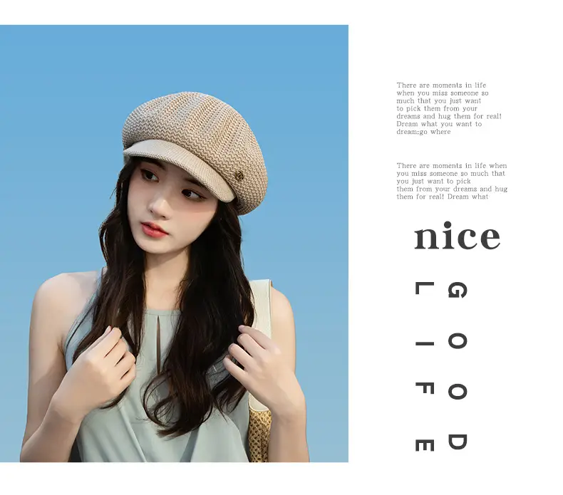 Women's Knitted Beanie Cap Summer Wear — feature 16