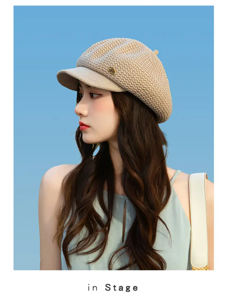 Women's Knitted Beanie Cap Summer Wear — feature 18