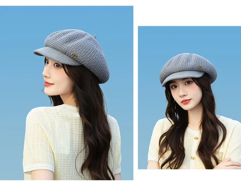 Women's Knitted Beanie Cap Summer Wear — feature 19