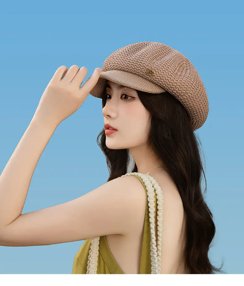 Women's Knitted Beanie Cap Summer Wear — feature 5