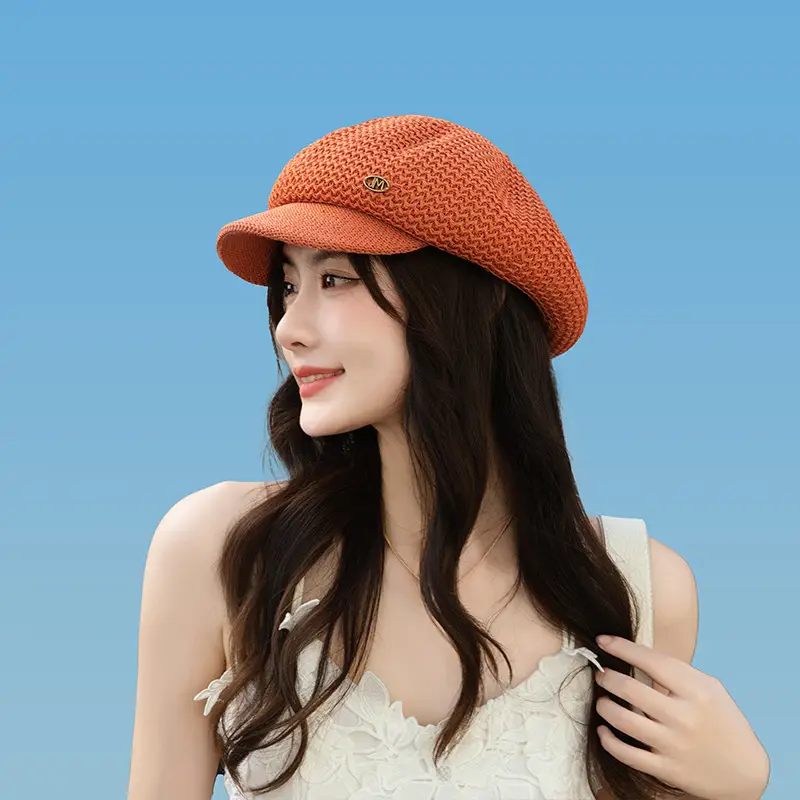 Women's Knitted Beanie Cap Summer Wear - Image 2