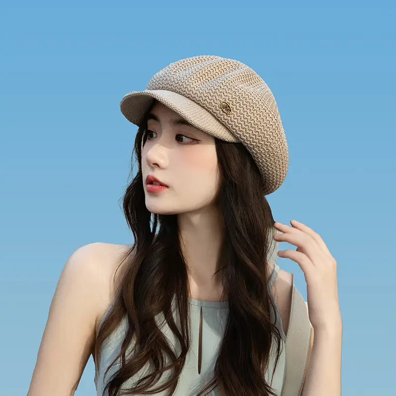 Women's Knitted Beanie Cap Summer Wear - Image 7