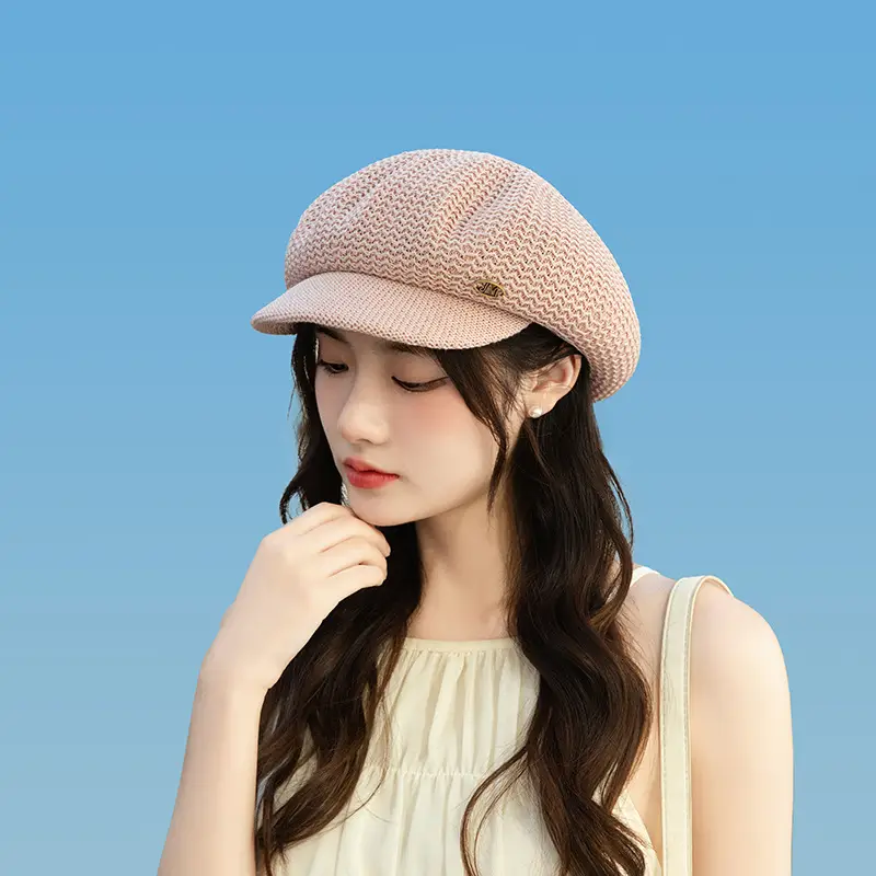 Women's Knitted Beanie Cap Summer Wear - Image 8