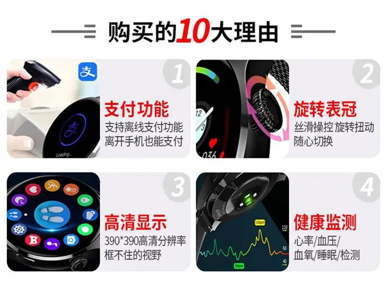 2025 Smart Watch with Bluetooth Call & Health Monitoring — feature 2