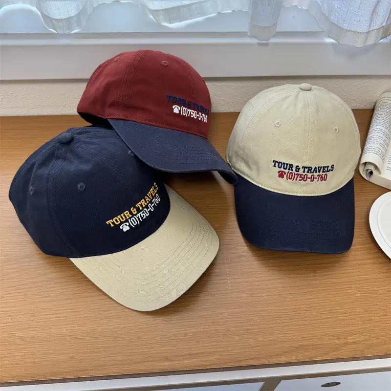 American Retro Baseball Cap for Boys Girls Summer Wear