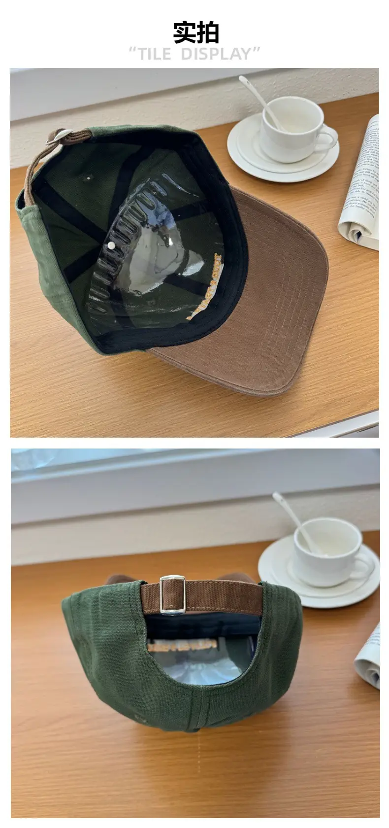 American Retro Baseball Cap for Boys Girls Summer Wear — feature 5