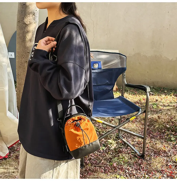 Black Crossbody Bag for Men Women Outdoor Sports Korean Style — feature 26