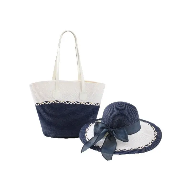 Straw Hat & Tote Set for Women Beach Travel - Image 7
