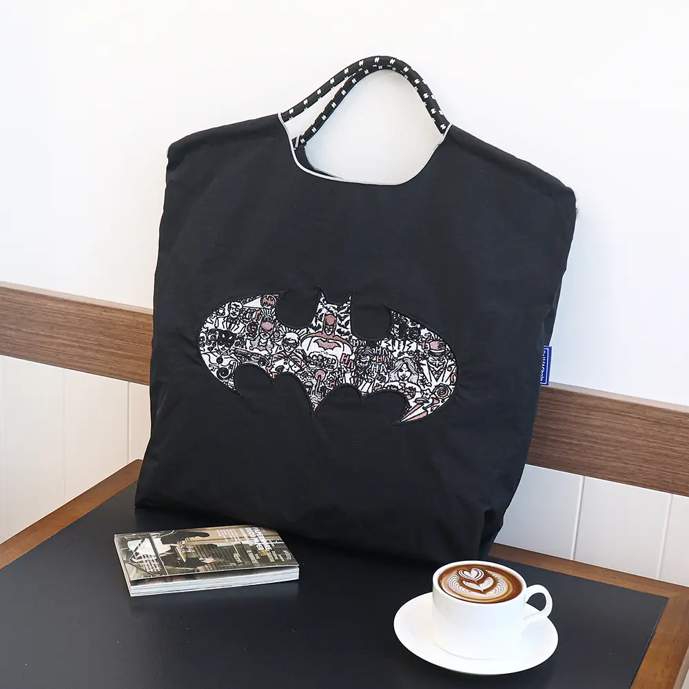 New Niche Embroidered Nylon Shopping Bags for Women