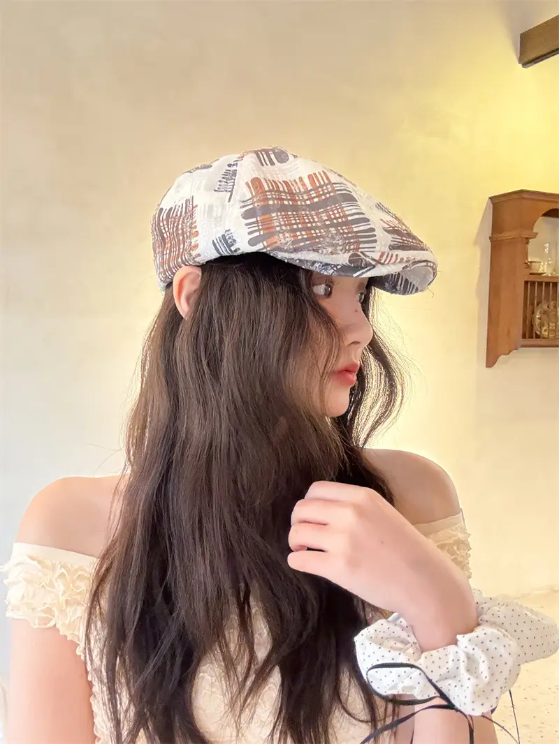 Retro Duck Tongue Hat for Women Spring Summer — feature 5