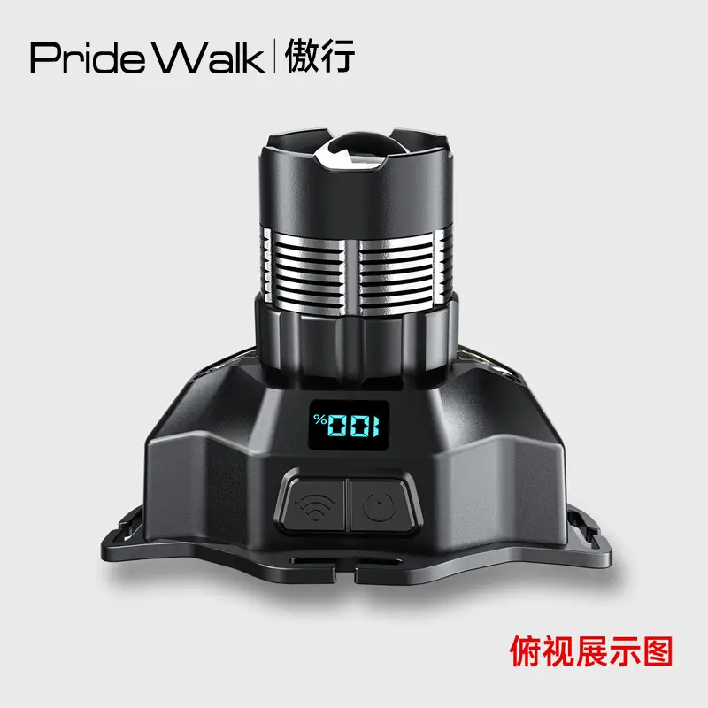 Rechargeable LED Headlamp with Digital Display 100lm - Image 6