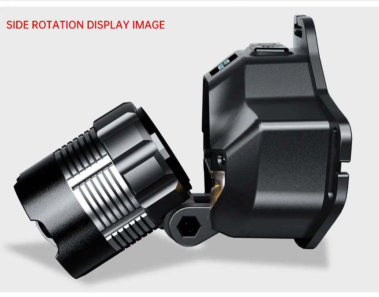 Rechargeable LED Headlamp with Digital Display 100lm β feature 15